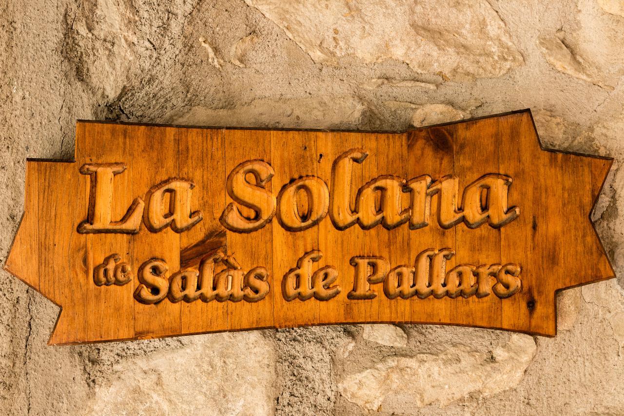 Alberg La Solana Salas de Pallas Zewnętrze zdjęcie